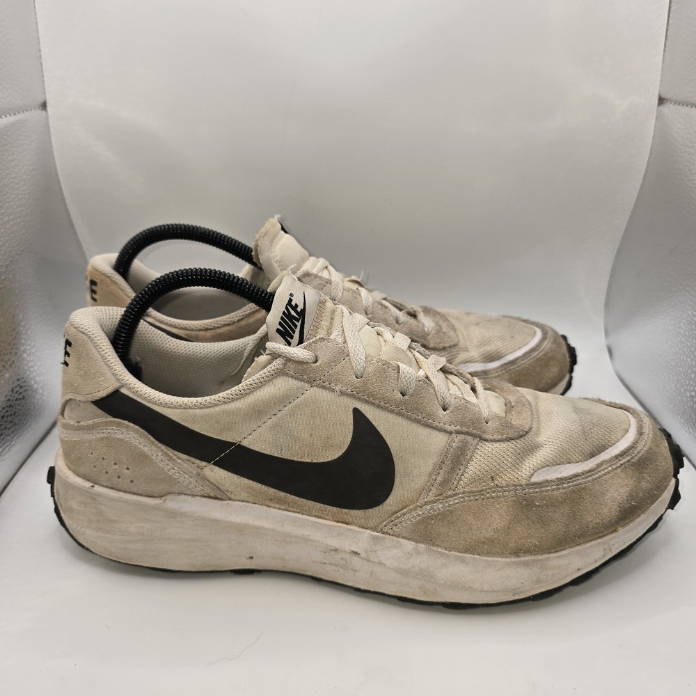 Nike‎ Waffle Debut Men's Size 11 Athletic Shoes Beige Black Sneakers
